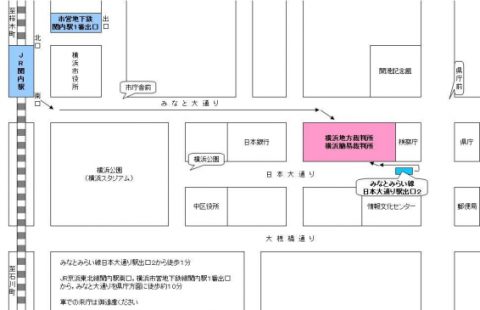 yokohama-court map